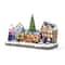 Glitzhome® 15.25" Christmas Oversized Resin Lighted Table Village Decor